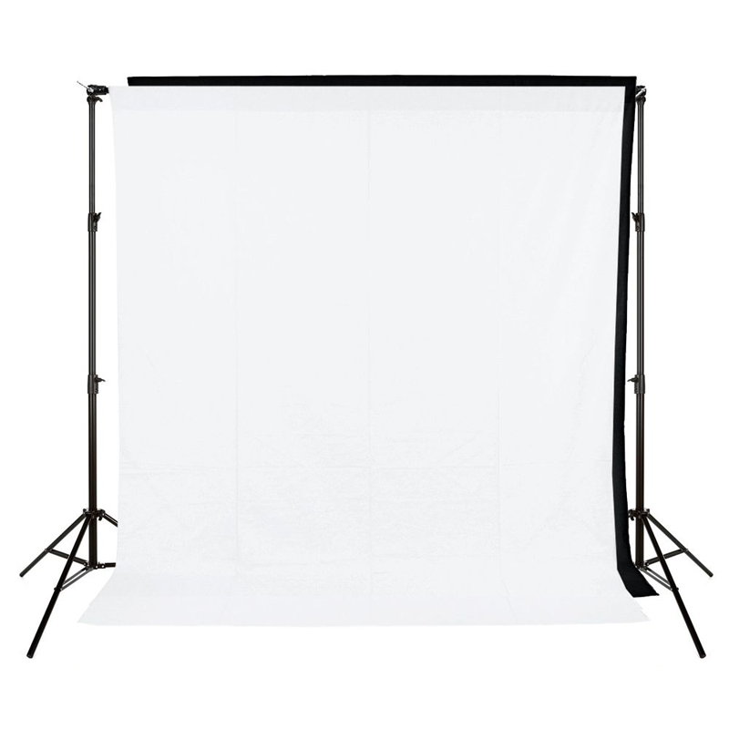 Xlite Standard Background Kit + White / Black 3x3m Muslin