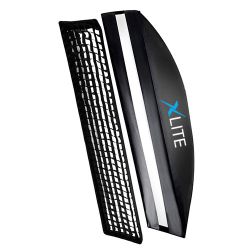 Xlite 22x90cm Pro Strip Softbox + Grid & Mask (No Speedring Included)