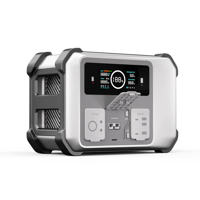 ZLOS EKOBOX Power Station Built In 1240Wh Battery w/1200 W-max 1800W AC Output